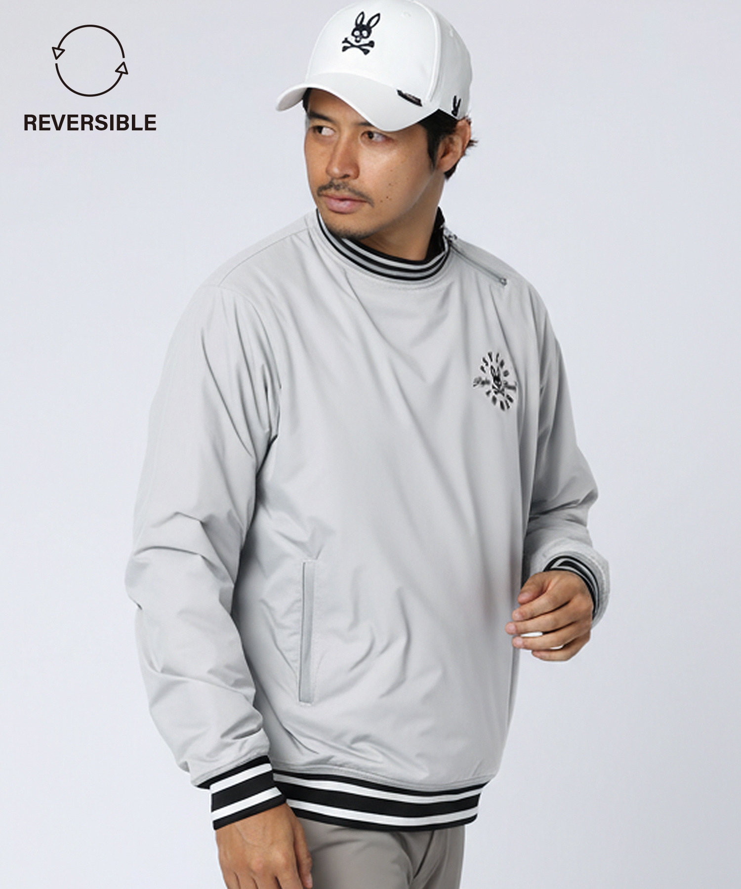 GOLF]サークルロゴ リバーシブルスニードジャック｜Psycho Bunny