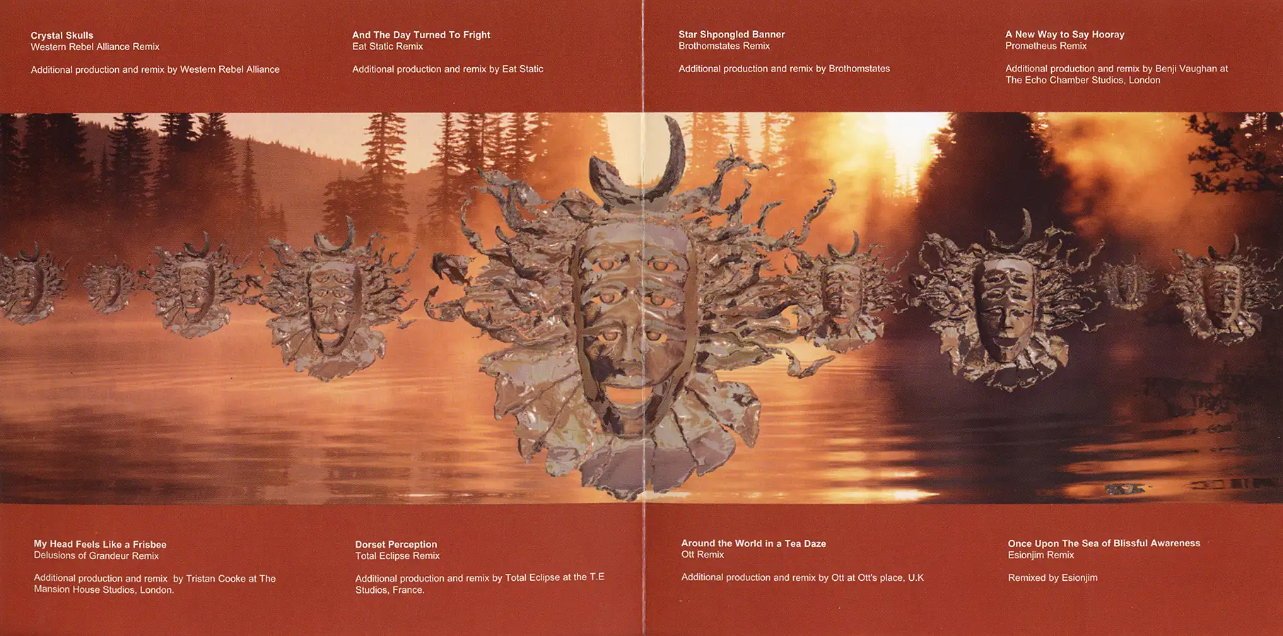 Remixed by Shpongle album, CD from 2003 at PsyDB