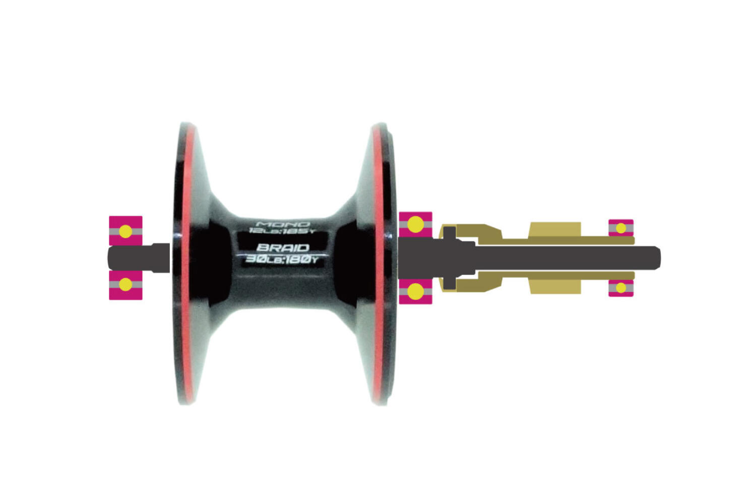 REVO5 WINCH (レボ5 ウィンチ)｜AbuGarcia｜釣具の総合メーカー ピュア