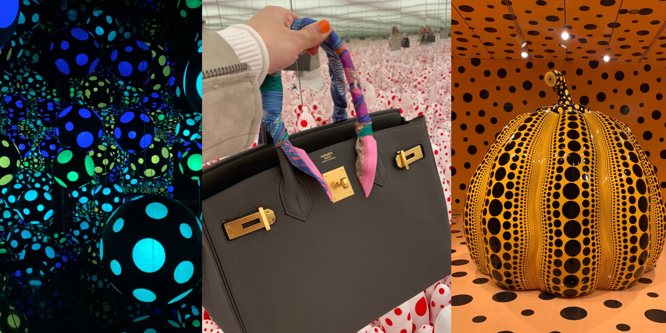 Dotty for Louis Vuitton's Latest Collaboration with Artist Yayoi