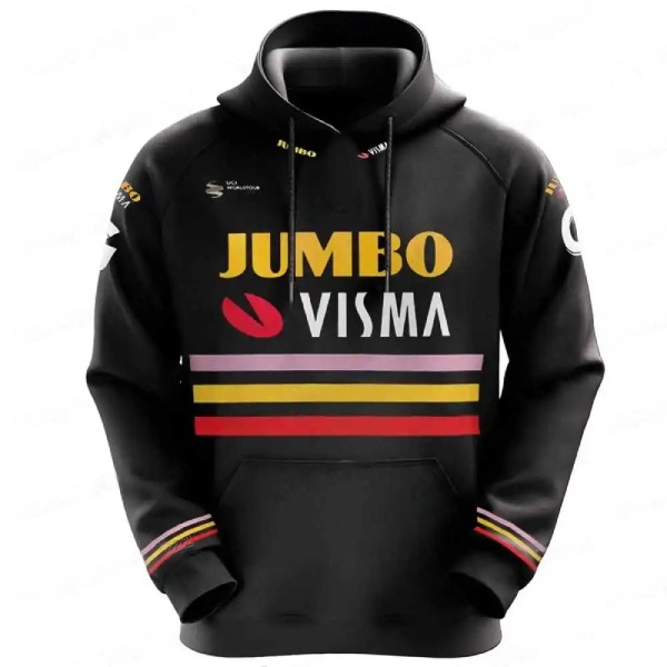 JUMBO VISMA(ユンボヴィスマ)チームフードパーカー(2023/Trilogy