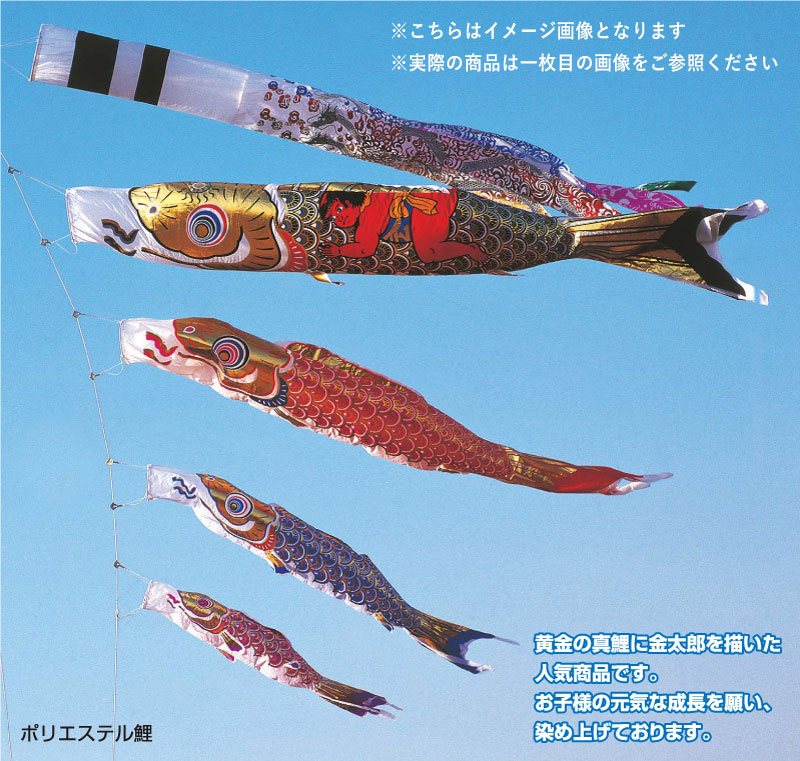 こいのぼりwith金太郎 晴れの国 金太郎大翔 | 株式会社徳永こいのぼり
