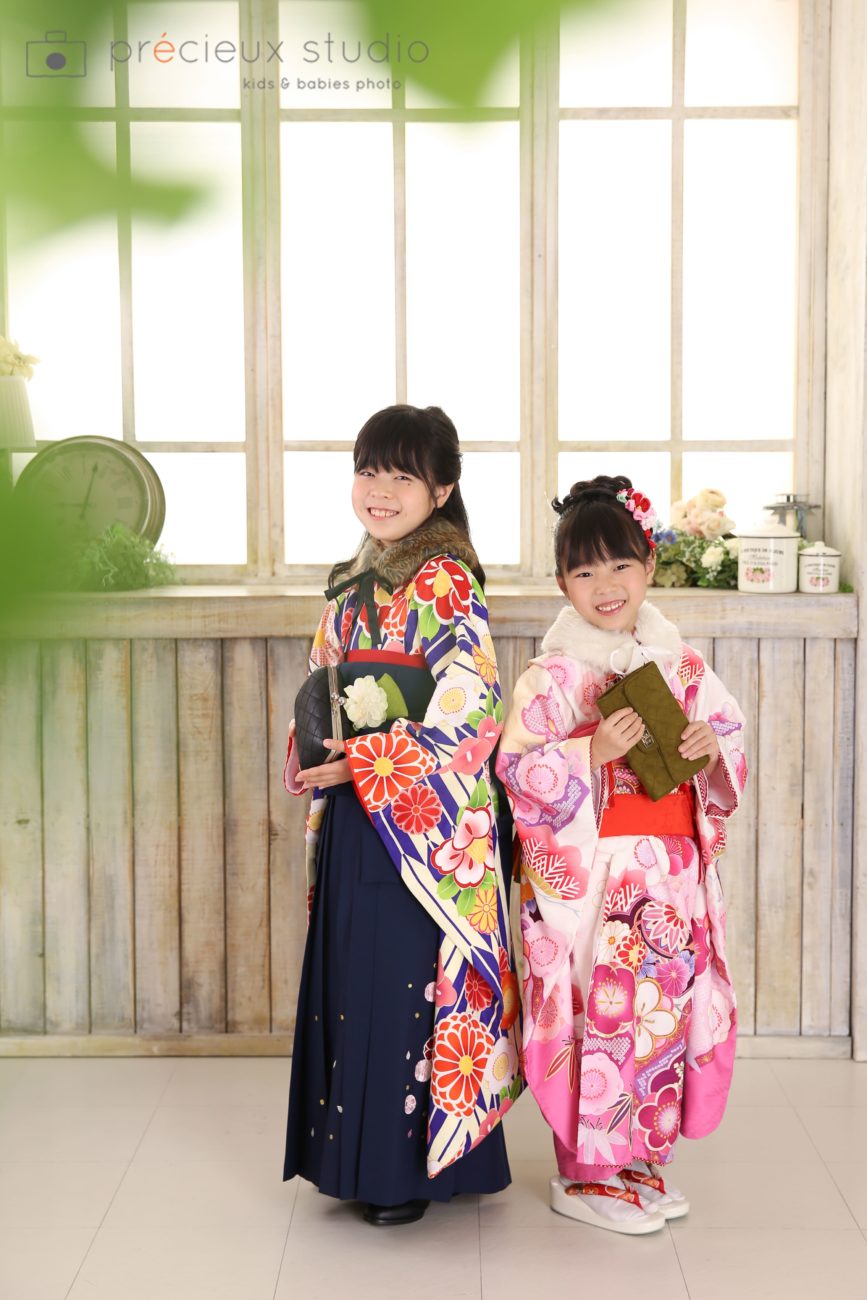 お姉ちゃんとお着物撮影〜七五三&ハーフ成人式〜 ｜店舗ブログ｜プレ