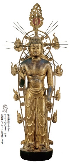 第十一回 阿弥陀（あみだ）如来立像（裸形） | 雑誌『七緒（nanaoh