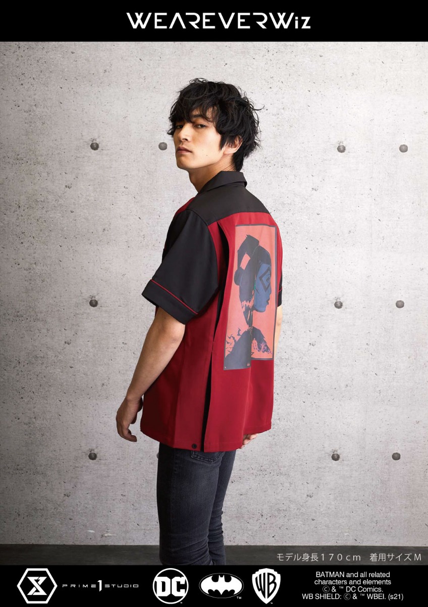 DC ジョーカー＆ハーレイ・クイン (MAD LOVE) ボウリング シャツ