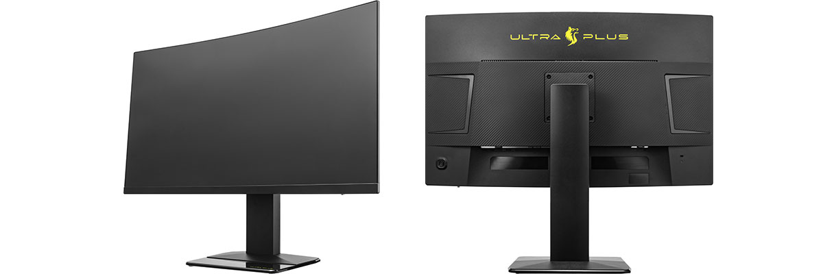 ゲーミングブランド「ULTRA PLUS」より、31.5型WQHD曲面パネルの
