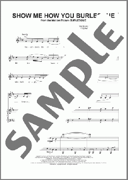 楽譜一覧】Show Me How You Burlesque - ヤマハ「ぷりんと楽譜」