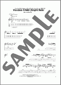 楽譜一覧】Stevie Ray Vaughan - ヤマハ「ぷりんと楽譜」