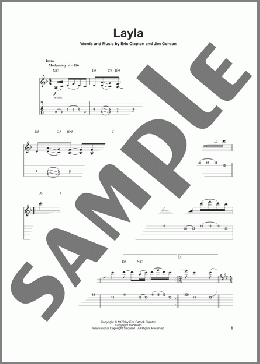 楽譜一覧】エリック・クラプトン - ヤマハ「ぷりんと楽譜」