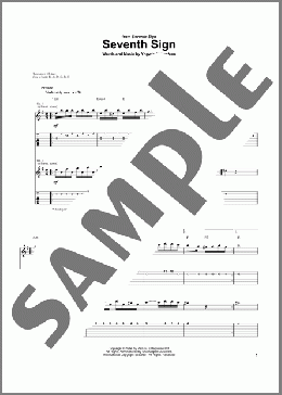 楽譜一覧】Seventh Sign Yngwie Malmsteen - ヤマハ「ぷりんと楽譜」