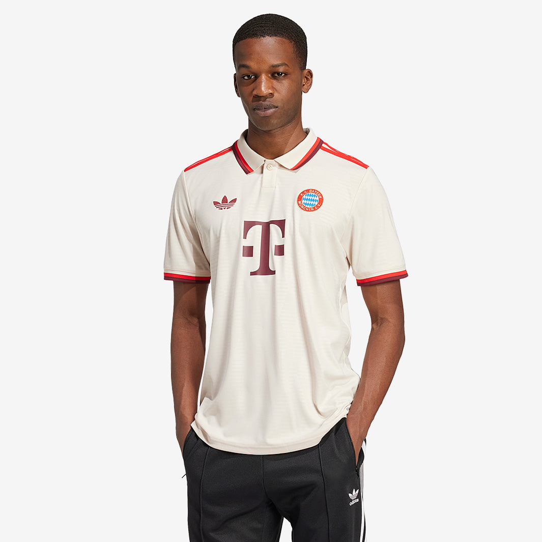 adidas Originals Bayern Munich Third Shirt - Linen - Mens Replica
