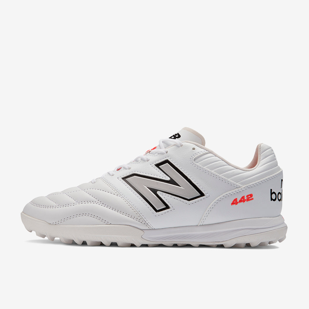 New Balance 442 V2 Pro Turf - White - Adult Cleats