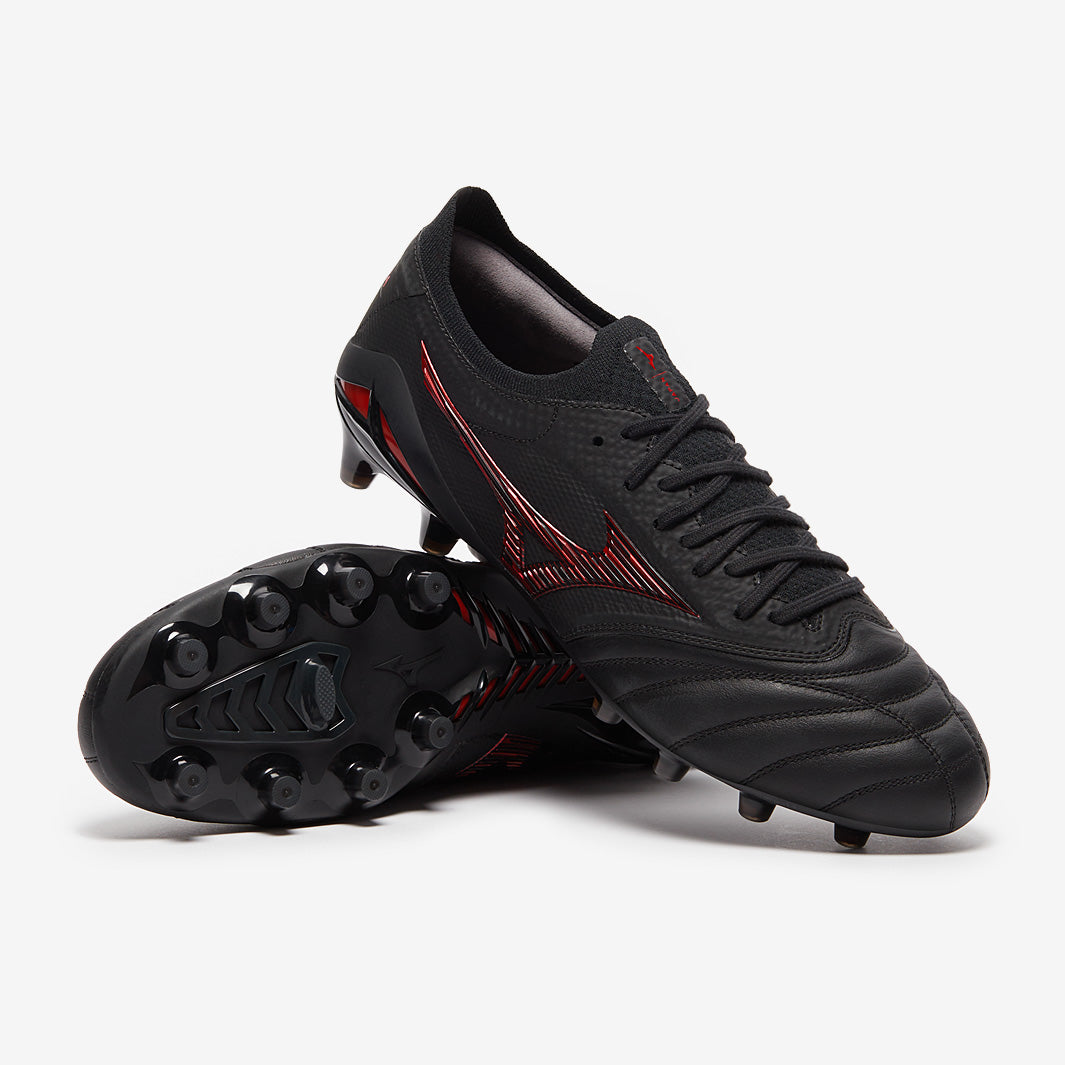 Mizuno Morelia Neo IV Beta Made in Japan Firm Ground - Black