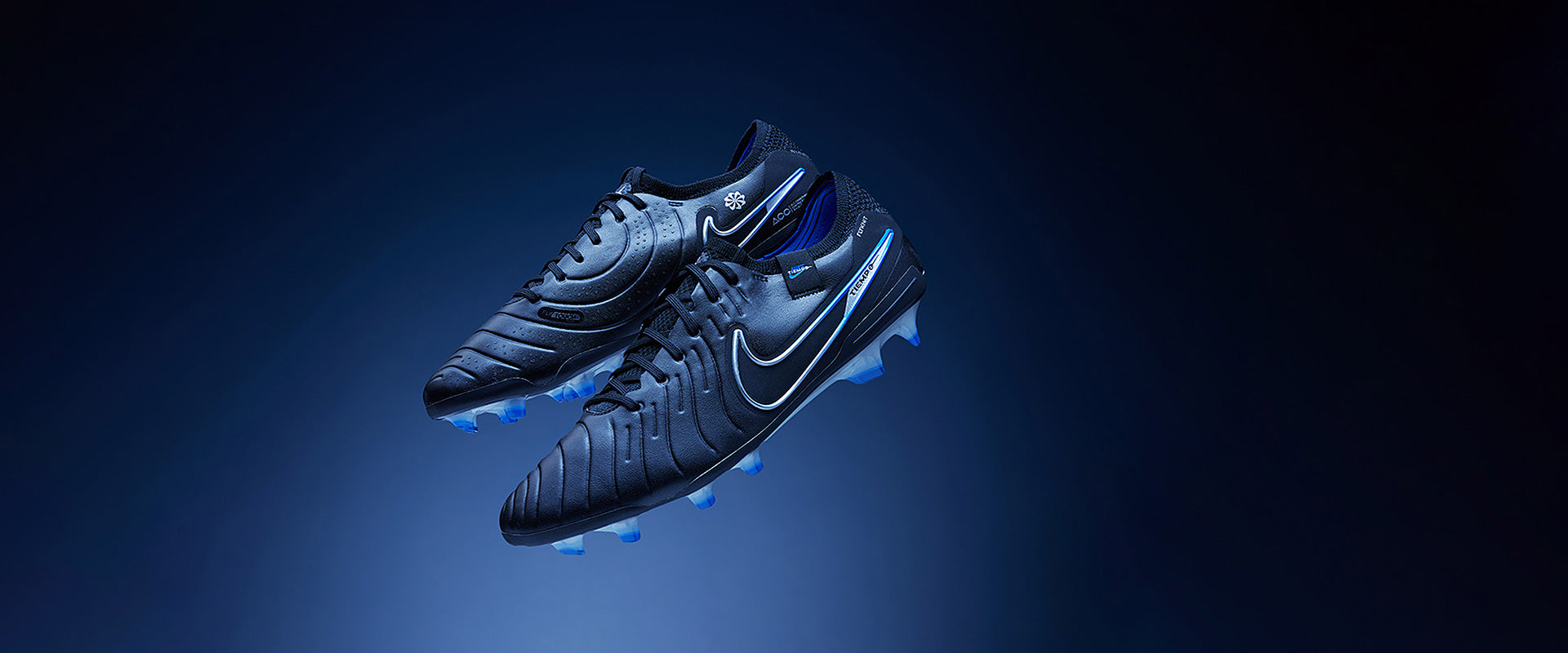 Nike Tiempo Legend X Elite FG - Black/Chrome/Hyper Royal - Mens Cleats