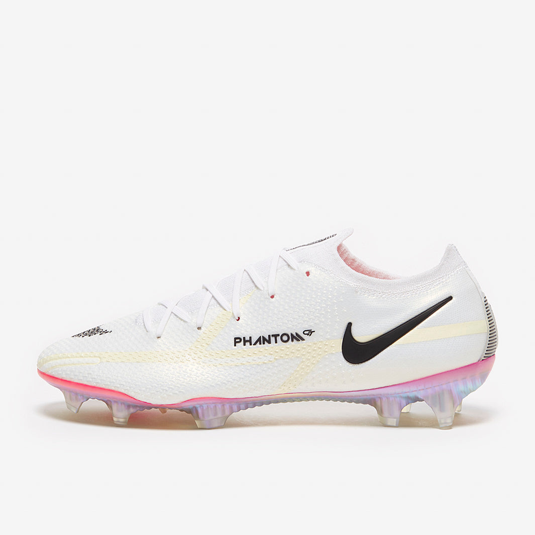 Nike Phantom GT II Elite FG - White/Black/Bright Crimson/Pink