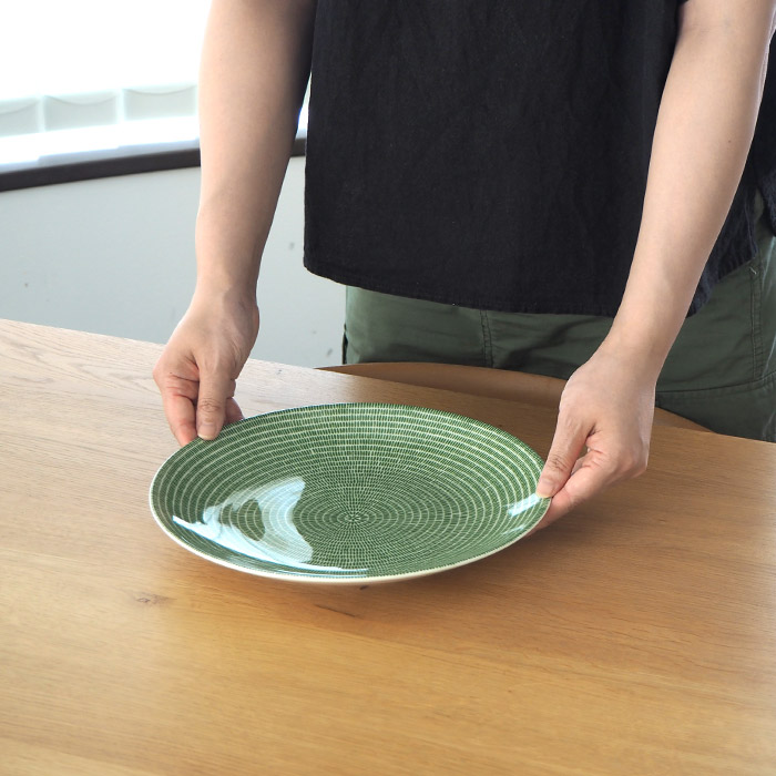 アラビア 24h アベック プレート 26cm グラスグリーン / ARABIA 24h