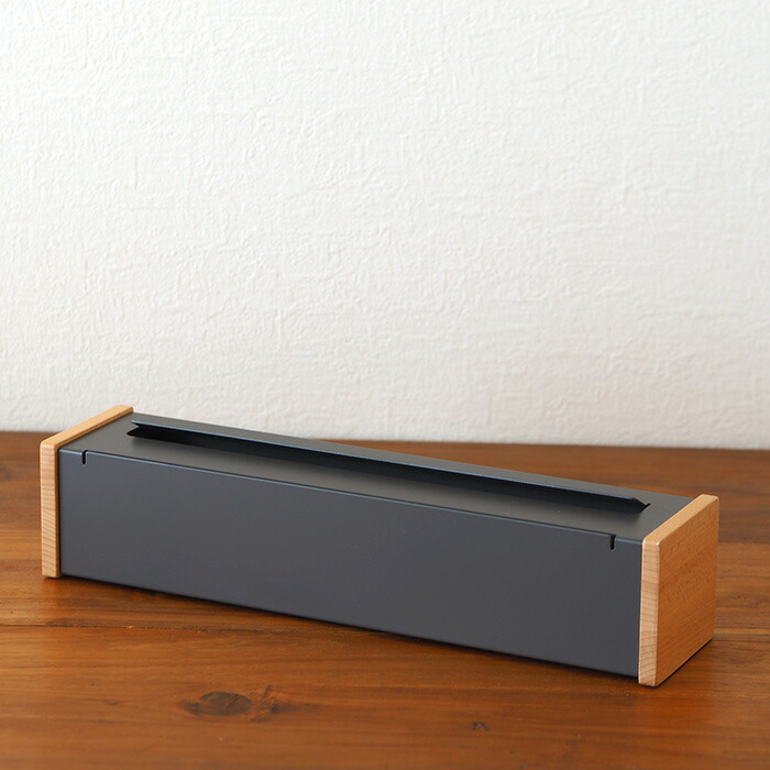 イデアコ ラップケース コストコフードラップ用 オフブラック / ideaco