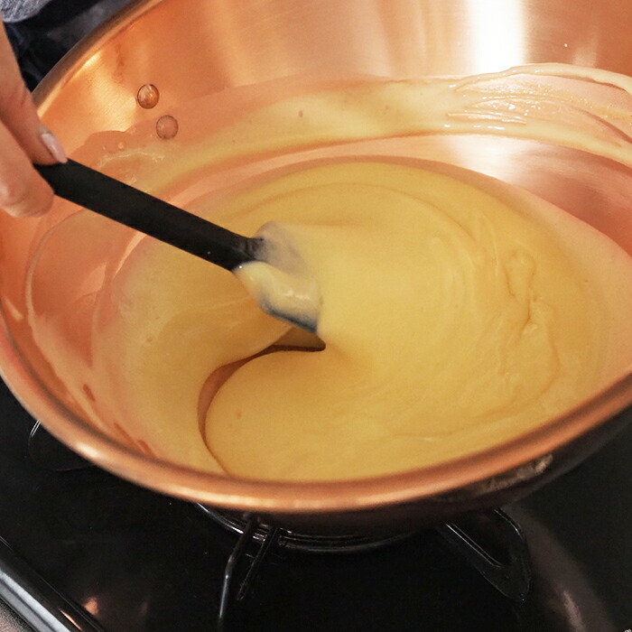 ボウマル 銅のペストリーボウル 取っ手付き 26cm（フランス製