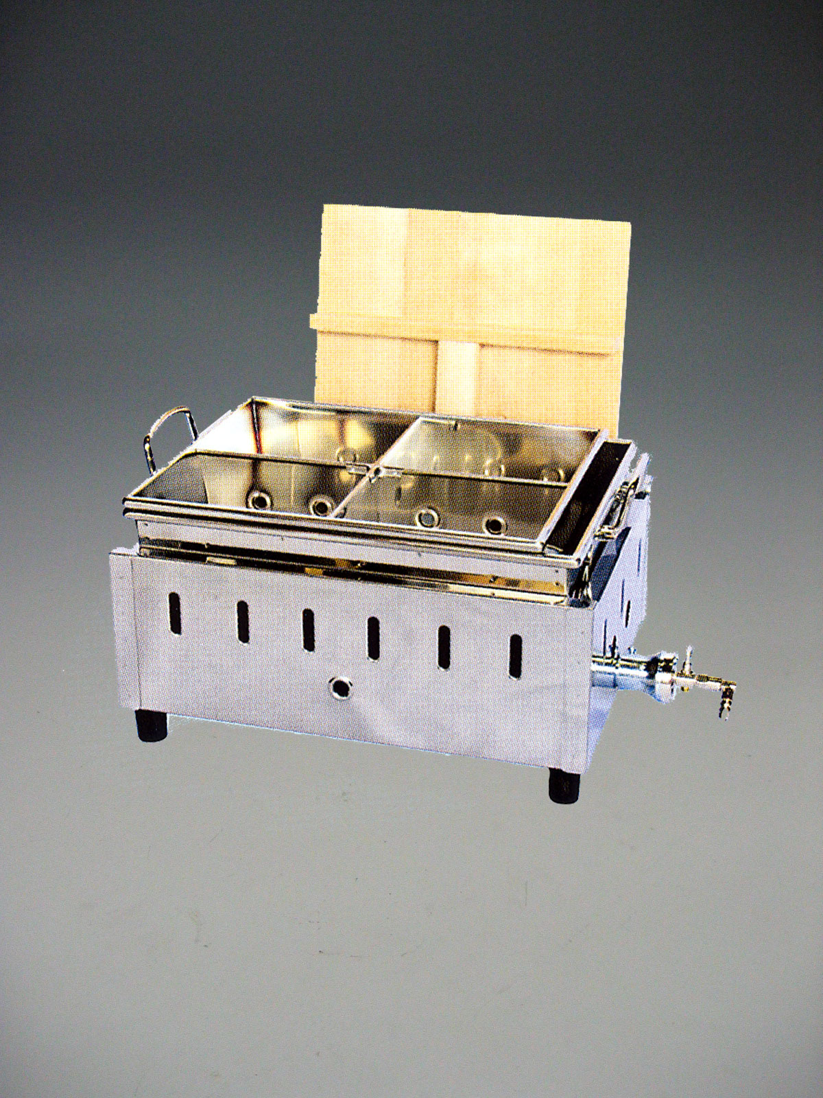 湯煎式おでん鍋(関東煮) WK-13：鉄板焼き器・たこ焼き器などを扱う厨房