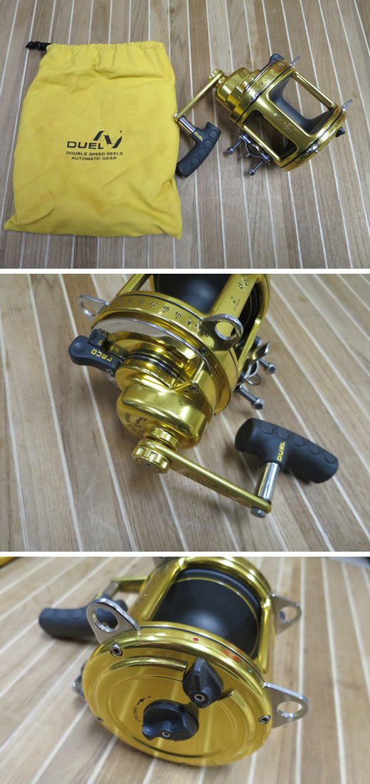 DUEL/トローリングリール2speed 50lb-6/0 GOLD