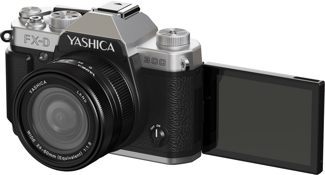 New Yashica FX-D 100, 300 and S300 combine analogue with digital