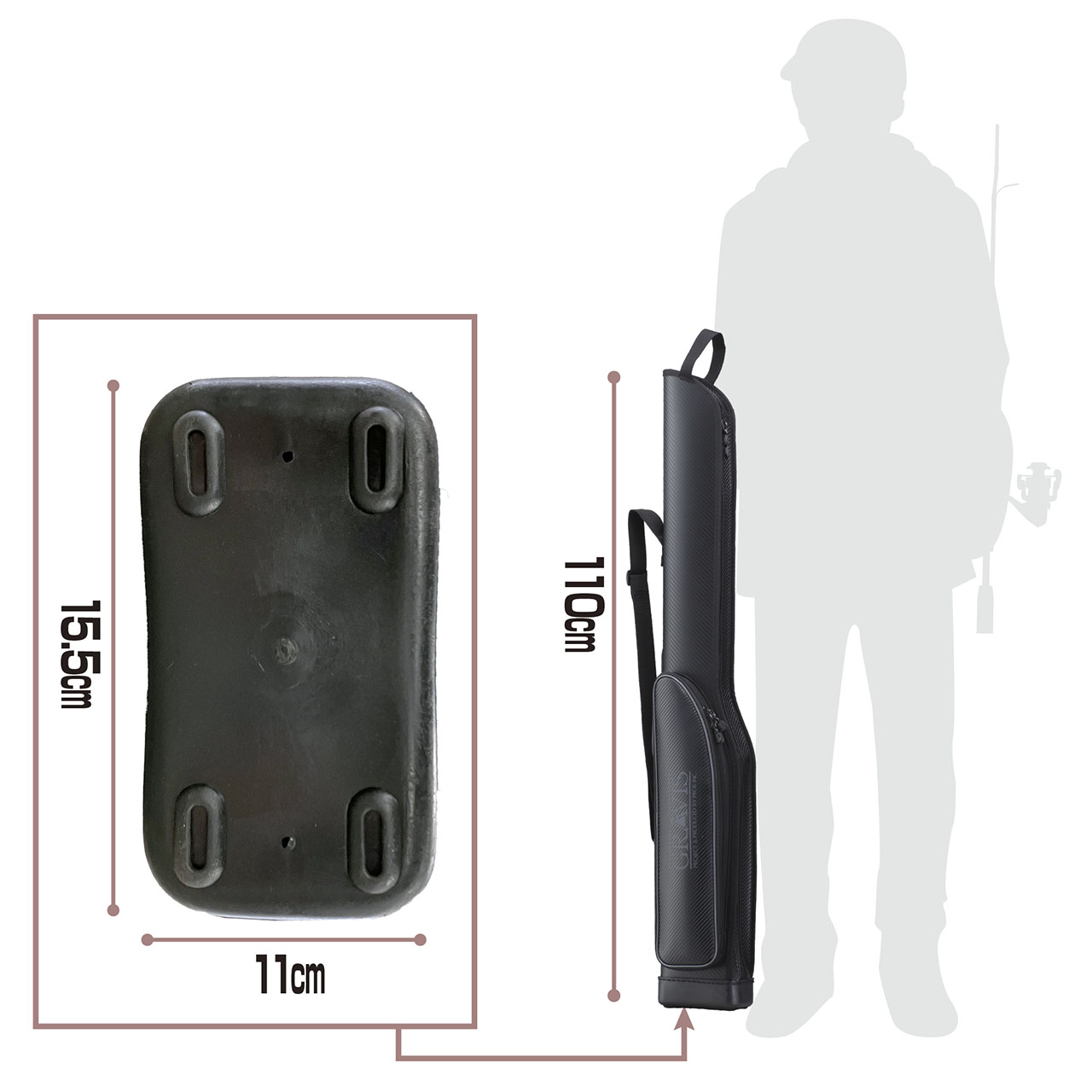 グラヴィス スリムロッドケース(リールイン) |