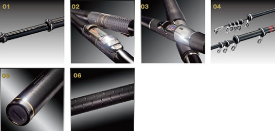 磯/磯釣り/ロッド/がま磯 アテンダー IMガイド仕様