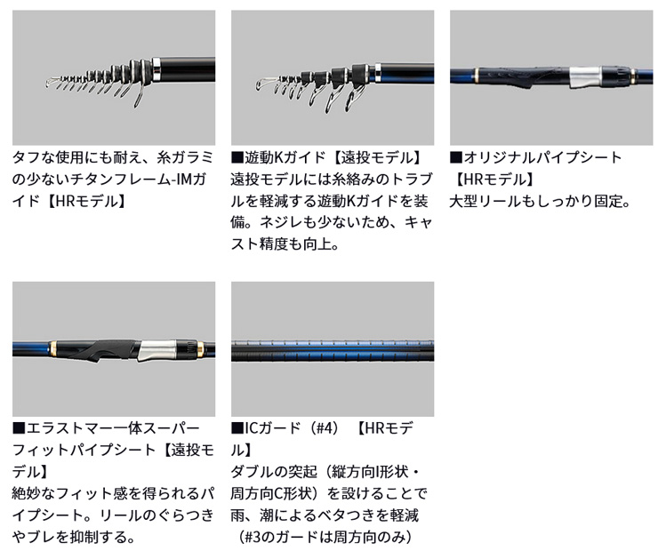 磯/磯釣り/磯ロッド（ダイワ）/メガディス HR/遠投・N (MEGATHIS HR/ENTO)