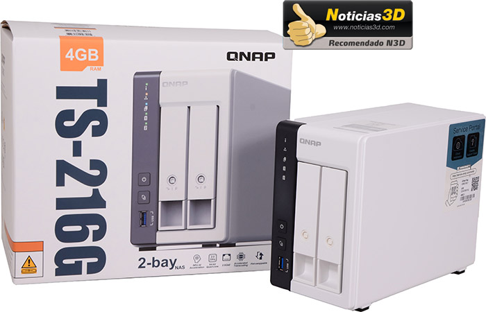 TS-216G | The most affordable 2-bay 2.5GbE QNAP NAS. Your most