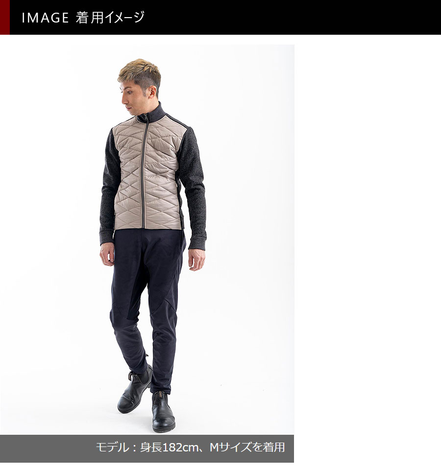 KAPELMUUR（カペルミュール）Pontetorto 中わたコンビジャケット