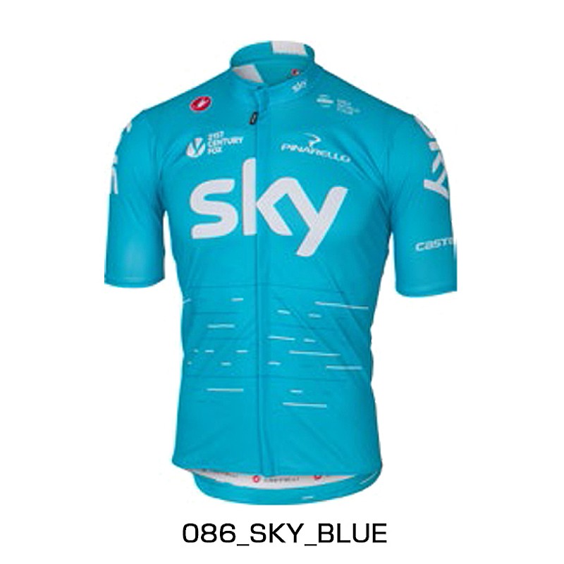 CASTELLI（カステリ）TEAM SKY（チームスカイ） PODIO JERSEY （ポ