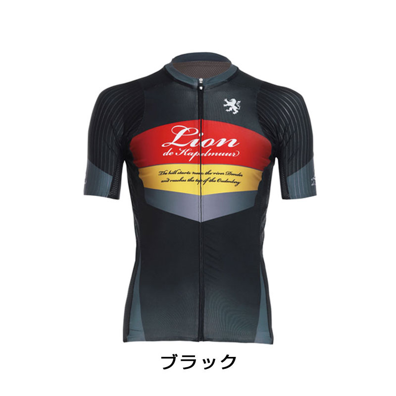 KAPELMUUR（カペルミュール）半袖ジャージ パンサー ブラック【LION