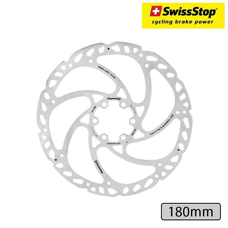 Swiss stop（スイス ストップ）Catalyst One Disc Rotor 6-Bolt