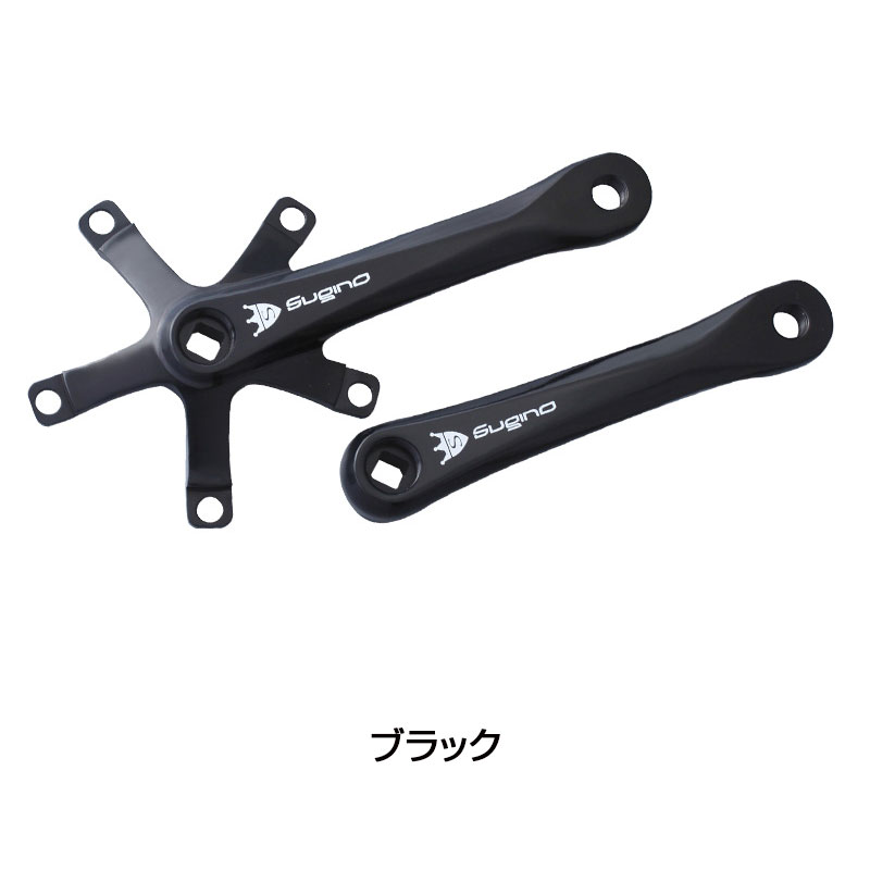 SUGINO（スギノ）RD4 クランクのみ ブラック165mm 送料無料