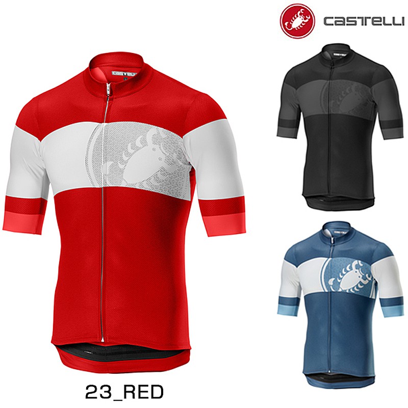 CASTELLI（カステリ）RUOTA JERSEY FZ （RUOTAジャージーFZ） 19017