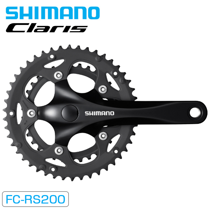 SHIMANO（シマノ）FC-RS200 クランクセット 8S 50×34T チェーンガード