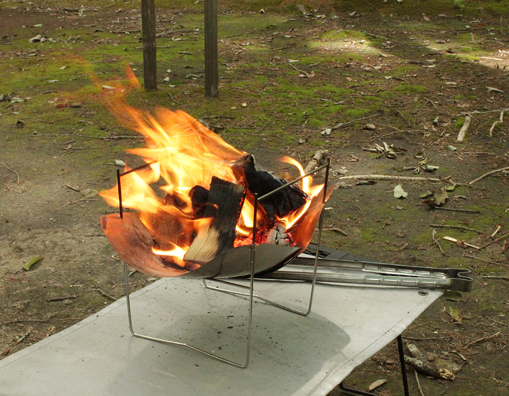 STAINLESS FIRE PIT 3922｜BON FIRE｜Qualz[クオルツ]