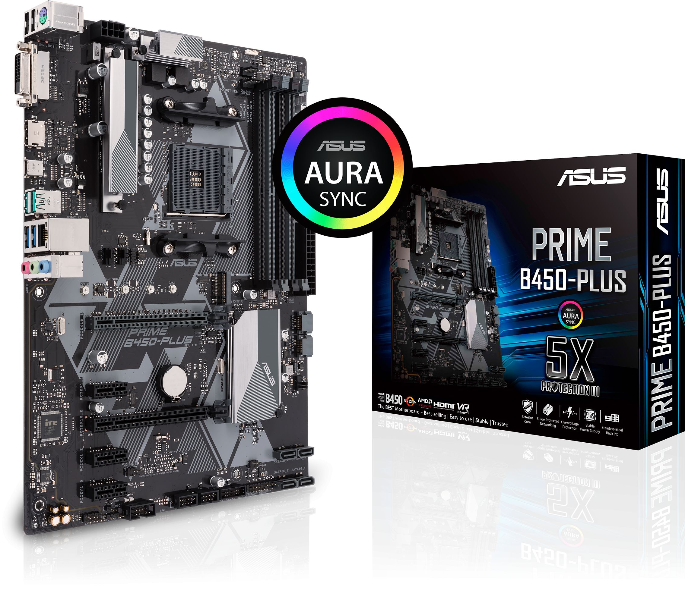 PRIME B450-PLUS AM4 ATX Motherboard