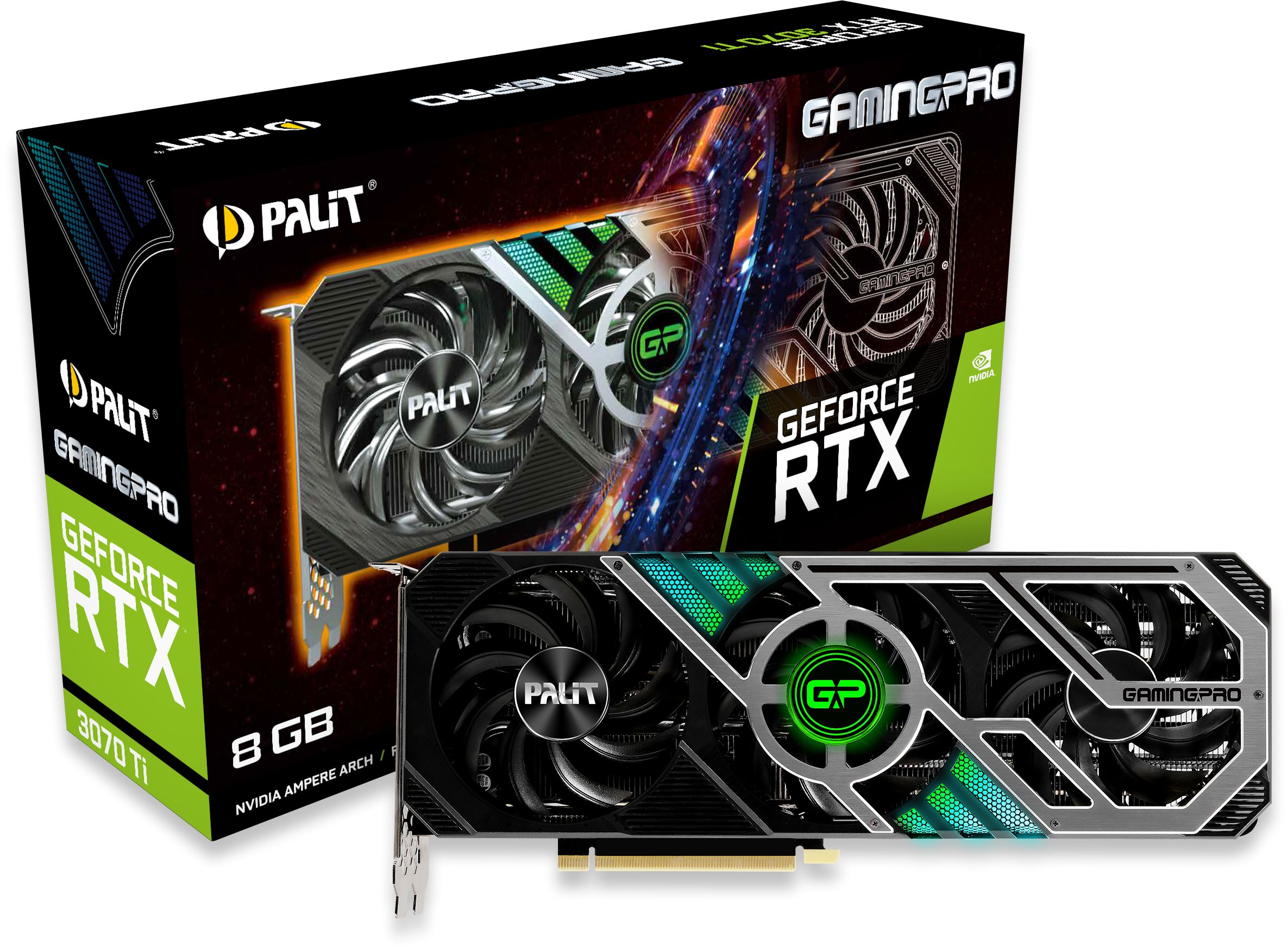 GeForce RTX 3070 Ti GamingPro 8GB Semi-Fanless Graphics Card