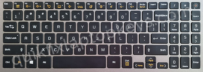 LG gram 15 Replacement Laptop Keyboard Keys