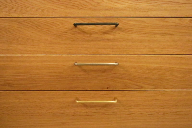 把手の金物 φ9 鉄 W150 | PS-HD006-07-G141 | 取っ手・つまみ | パーツ