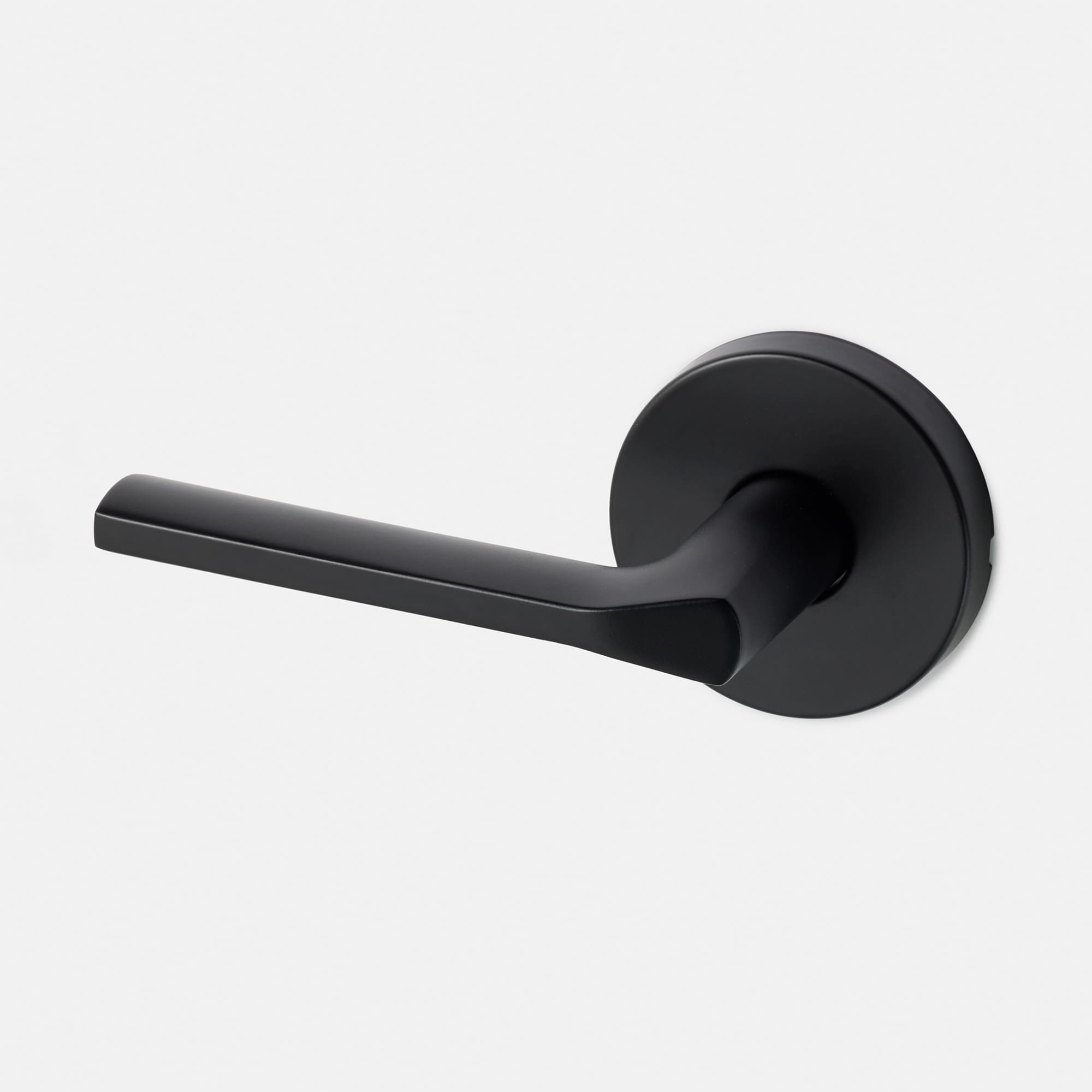 空錠ドアパーツ ラインハンドル マットブラック 空錠 | PS-HD020-10