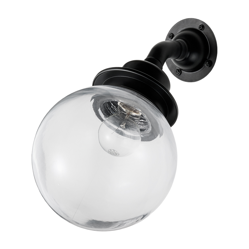 ボールアームライト クリア×ブラック | LT-BR011-01-G141 | 直付