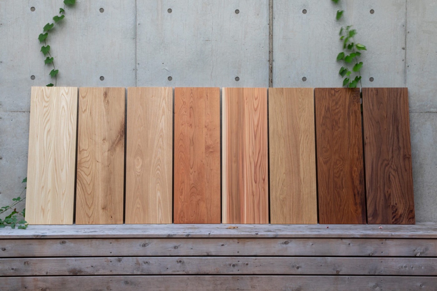 フリーカット無垢材 棚板 ブラックチェリー | PS-TT009-C03-G165 | 棚