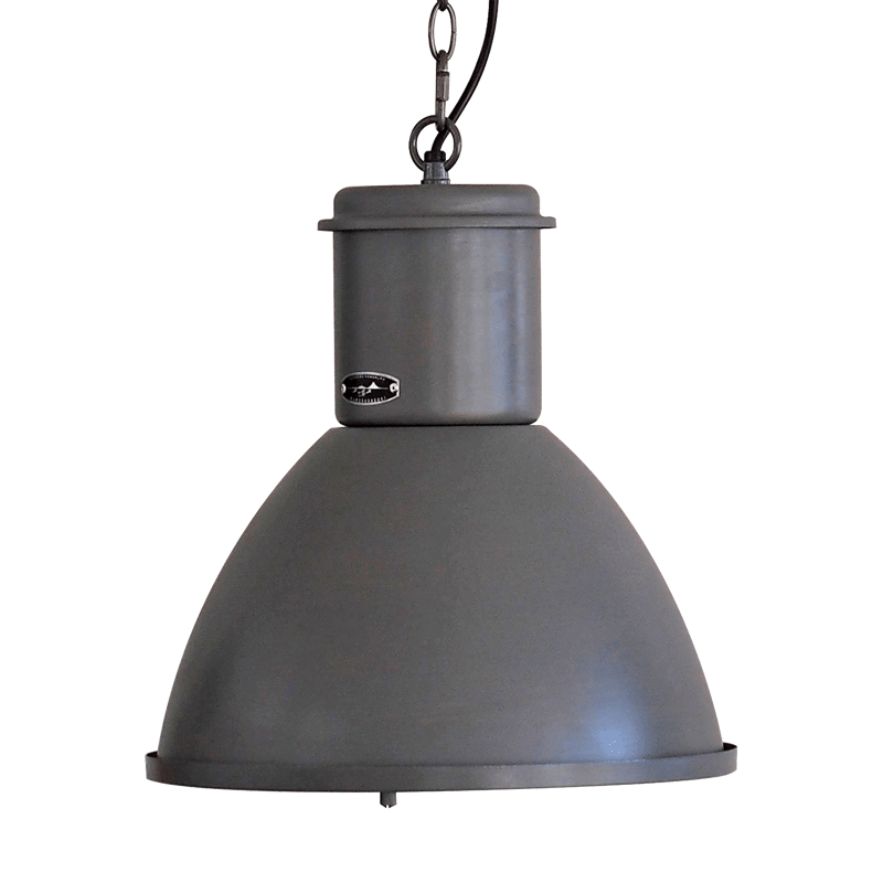 ファクトリーランプ 単色 ランプカバー付き サックスグレー | LT-PD013