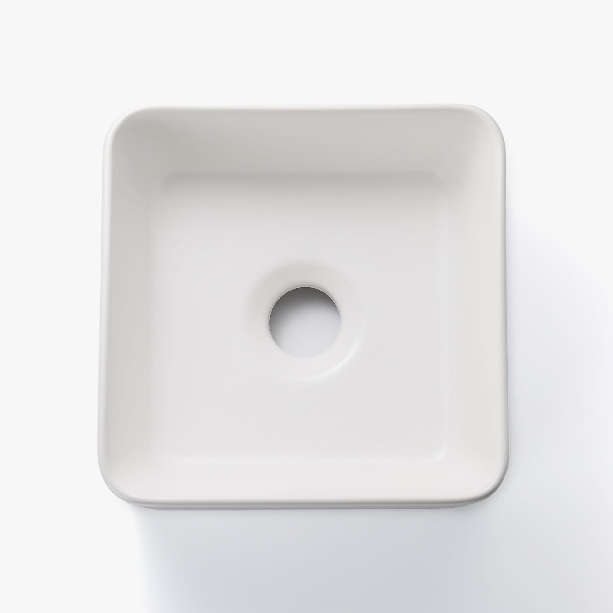 陶器の手洗い器 角240 ホワイト | KB-PR012-01-G141 | 手洗い器 | バス