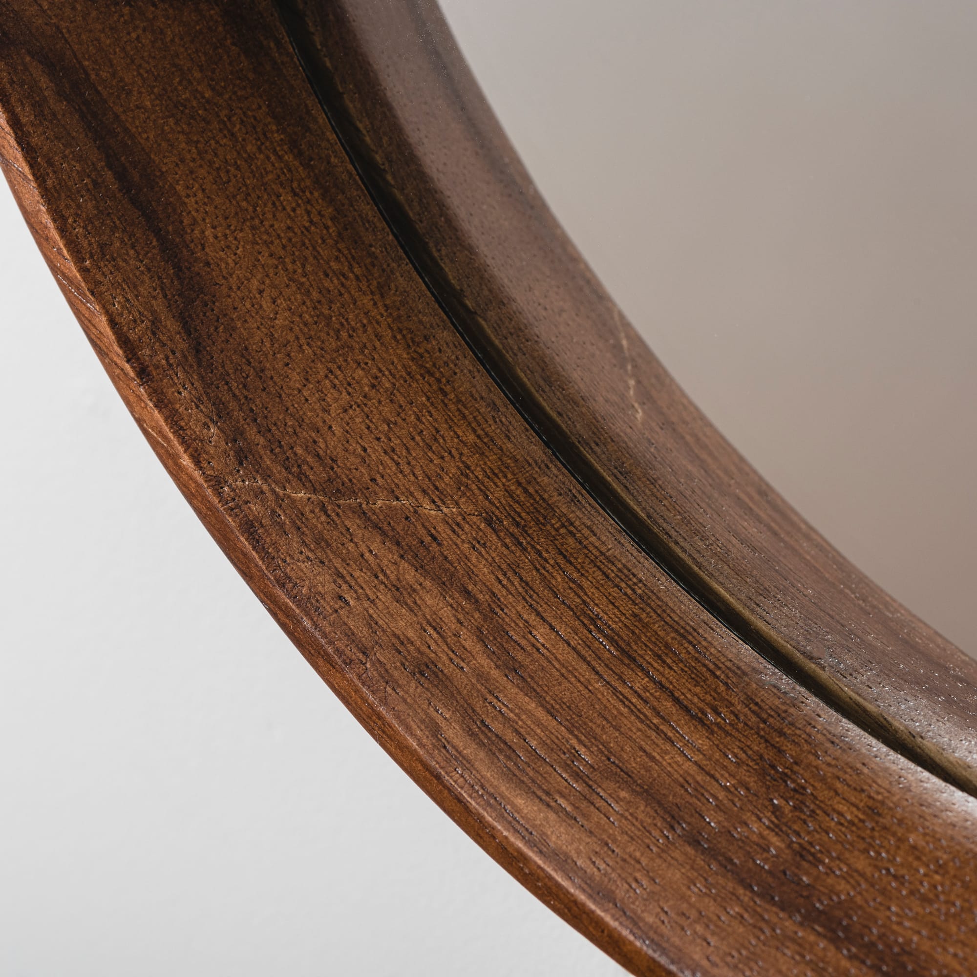 木製ラウンドミラー スクエア 600 | KB-AC019-03-G141 | ミラー | 洗面