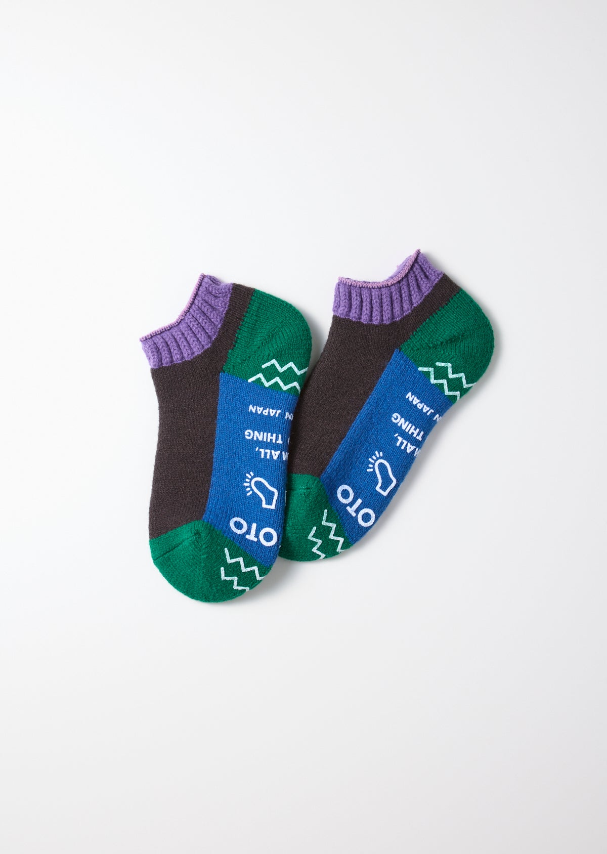 パイル編み ソックスリッパ - R1545｜靴下｜ROTOTO 公式通販オンライン