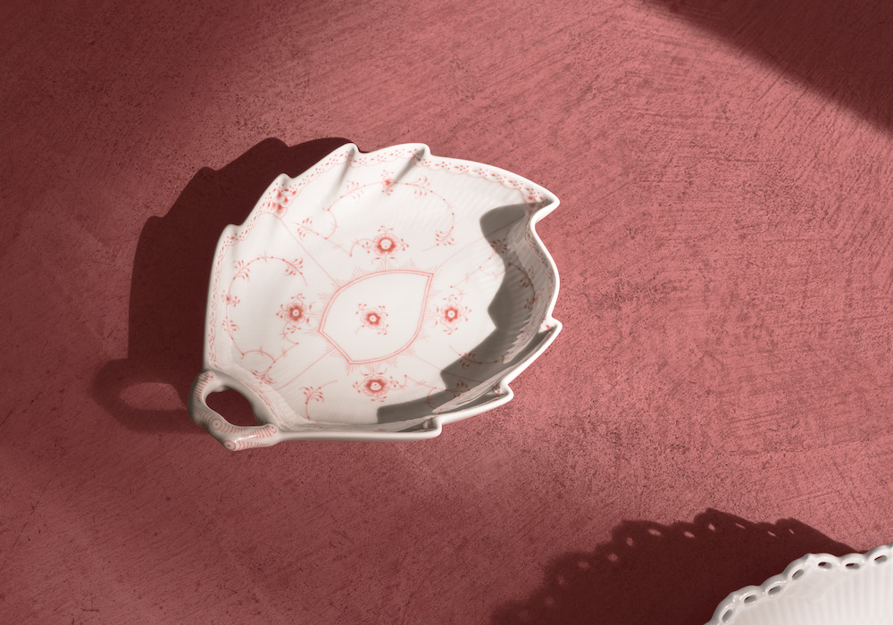 CORAL FLUTED HALF LACE|ロイヤル コペンハーゲン 公式オンラインストア