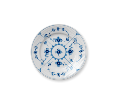 ブルーフルーテッド プレイン プレート 17cm|ロイヤル コペンハーゲン